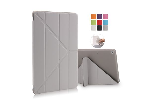 Book Cover Origami iPad Air 2 grijs