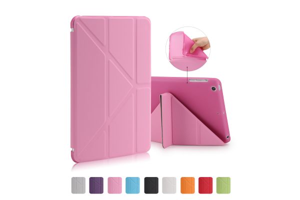 Book Cover Origami iPad Mini 1-2-3 roze