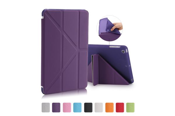 Flipstand Cover iPad Mini 1-2-3 paars