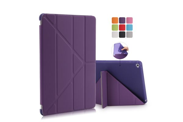 Book Cover Origami iPad Air 2 paars
