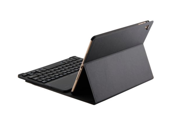 iPad 9.7 2018 hoes met toetsenbord ultra slim deluxe zwart