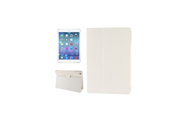 iPad 2017 9.7 Book Cover PU leer wit
