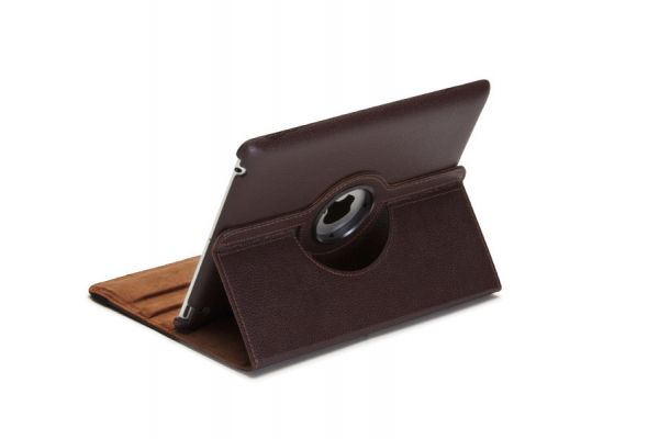iPad Air 1 PU leren Draaibare Hoes Bruin