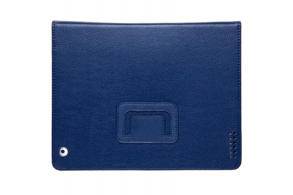 iPad Mini 1-2-3 PU Leren Book Cover Donkerblauw / Navy