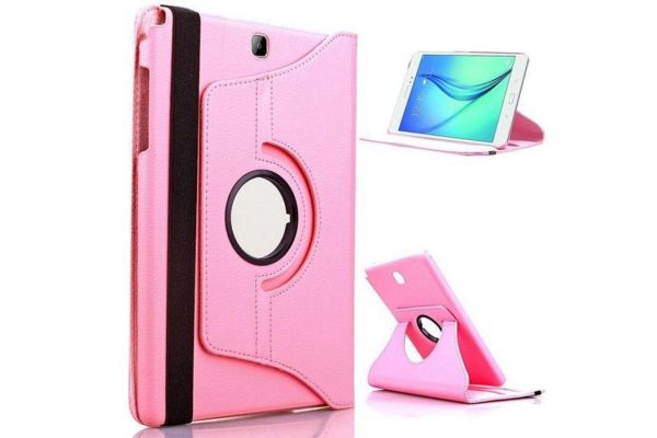 Samsung hoes Tab S2 (9.7) Draaibare Hoes Roze
