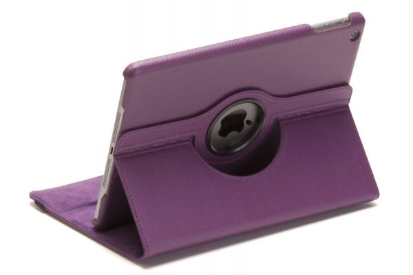 iPad Air 2 PU leren Draaibare Hoes Paars