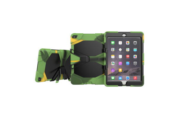 iPad Air 2 heavy duty survivor case leger kleur
