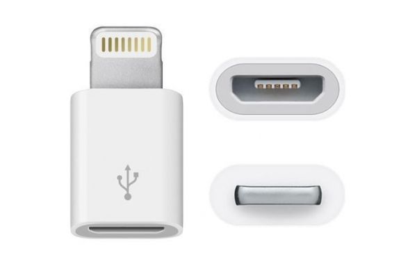 iPad-iPhone Lightning Adapter van 8 pins naar Micro USB