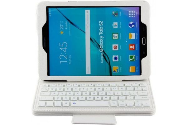 Samsung Tab S2 9.7 hoes met toetsenbord wit T810 T813 T815 T819