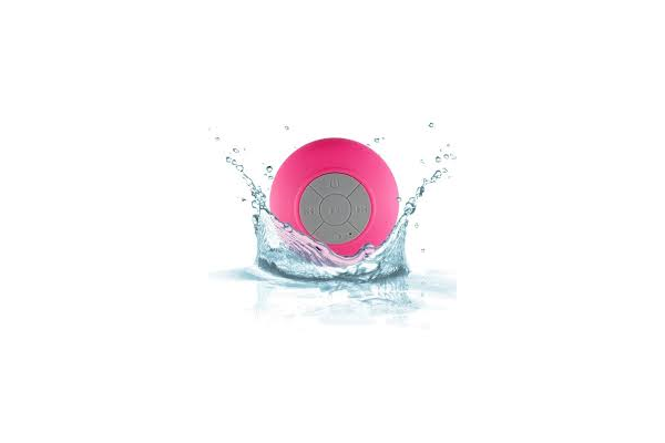Bluetooth wireless speaker waterdicht roze