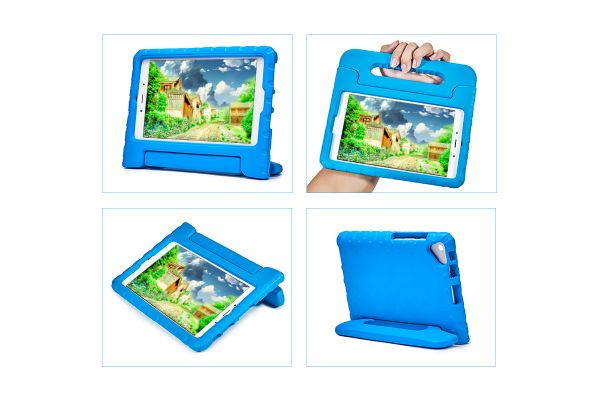 Samsung Galaxy Tab A 8.0 inch model 2019 Kinderhoes blauw
