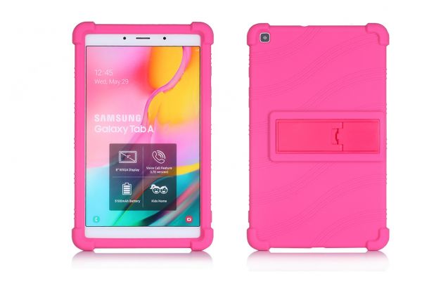 Samsung Tab A 8 inch 2019 kinderhoes back cover schokbestendig Roze