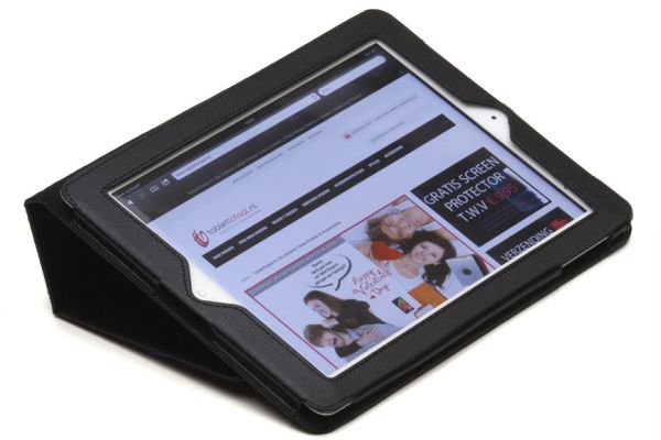 iPad Air 2 Book Cover PU leer Zwart