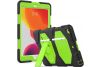 iPad 2020 10.2 inch Bumper Case met ingebouwde kickstand Groen
