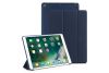 iPad 2020 10.2 inch Soft Tri-Fold Book Cover Donker Blauw
