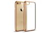 Iphone 8 Back cover TPU case Transparant Goud