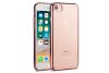 Iphone 8 Back cover TPU case Transparant Rose goud