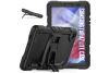 Samsung Tab A7 Lite model 2021 8.7 inch Bumper Case met ingebouwde kickstand Zwart