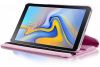Samsung Galaxy Tab A 10.5 PU leren Draaibare hoes roze