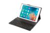 iPad Air 2 hoes met toetsenbord en led verlichting ultra slim Zwart